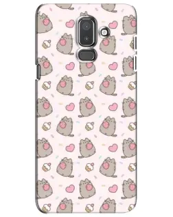 Чехол для Samsung Galaxy J8 2018 (J810) с картинкой «Пушин и сладости» Чехол для Samsung Galaxy J8 2018 (J810) с картинкой «Пушин и сладости»