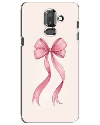 Чехол для Samsung Galaxy J8 2018 (J810) с картинкой «Розовый бант»