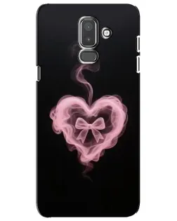 Чехол для Samsung Galaxy J8 2018 (J810) с картинкой «Дымчатое сердце» Чехол для Samsung Galaxy J8 2018 (J810) с картинкой «Дымчатое сердце»