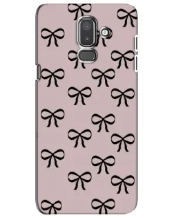Чехол для Samsung Galaxy J8 2018 (J810) с картинкой «Черные бантики» Чехол для Samsung Galaxy J8 2018 (J810) с картинкой «Черные бантики»