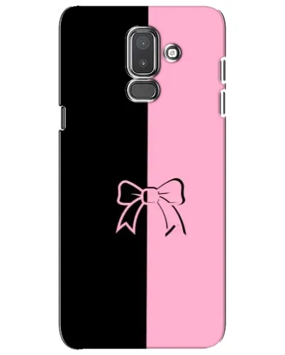 Чехол для Samsung Galaxy J8 2018 (J810) с картинкой «Половинки банта»
