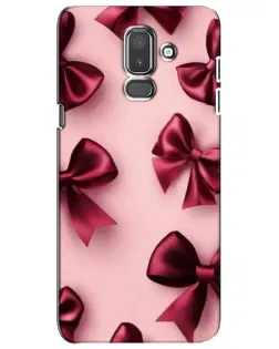 Чехол для Samsung Galaxy J8 2018 (J810) с картинкой «Бордовый атлас» Чехол для Samsung Galaxy J8 2018 (J810) с картинкой «Бордовый атлас»
