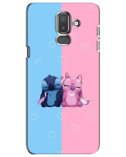 Чехол для Samsung Galaxy J8 2018 (J810) с картинкой «Stitch и Angel Love» Чехол для Samsung Galaxy J8 2018 (J810) с картинкой «Stitch и Angel Love»