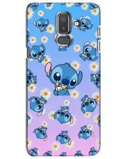Чехол для Samsung Galaxy J8 2018 (J810) с картинкой «Паттерн со Стичем» Чехол для Samsung Galaxy J8 2018 (J810) с картинкой «Паттерн со Стичем»