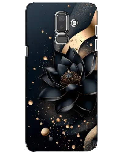Чехол для Samsung Galaxy J8 2018 (J810) с картинкой «Черный лотос» Чехол для Samsung Galaxy J8 2018 (J810) с картинкой «Черный лотос»