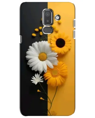 Чехол для Samsung Galaxy J8 2018 (J810) с картинкой «Подсолнух и ромашка» Чехол для Samsung Galaxy J8 2018 (J810) с картинкой «Подсолнух и ромашка»