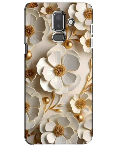 Чехол для Samsung Galaxy J8 2018 (J810) с картинкой «Белие бумажние цвети» Чехол для Samsung Galaxy J8 2018 (J810) с картинкой «Белие бумажние цвети»