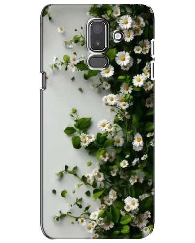 Чехол для Samsung Galaxy J8 2018 (J810) с картинкой «Ветка мелких белых цветов» Чехол для Samsung Galaxy J8 2018 (J810) с картинкой «Ветка мелких белых цветов»