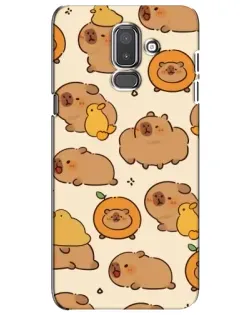 Чохол для Samsung Galaxy J8 2018 (J810) з картинкою «Капібари з апельсинами» Чохол для Samsung Galaxy J8 2018 (J810) з картинкою «Капібари з апельсинами»