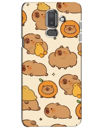 Чехол для Samsung Galaxy J8 2018 (J810) с картинкой «Капибары с апельсинами» Чехол для Samsung Galaxy J8 2018 (J810) с картинкой «Капибары с апельсинами»