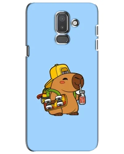 Чехол для Samsung Galaxy J8 2018 (J810) с картинкой «Капибара на скейте» Чехол для Samsung Galaxy J8 2018 (J810) с картинкой «Капибара на скейте»