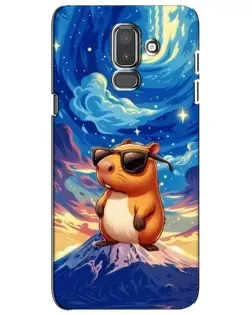 Чохол для Samsung Galaxy J8 2018 (J810) з картинкою «Капібара Ван Гога» Чохол для Samsung Galaxy J8 2018 (J810) з картинкою «Капібара Ван Гога»