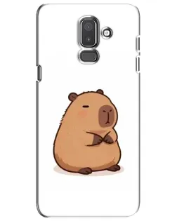 Чохол для Samsung Galaxy J8 2018 (J810) з картинкою «Товстенька капібара» Чохол для Samsung Galaxy J8 2018 (J810) з картинкою «Товстенька капібара»