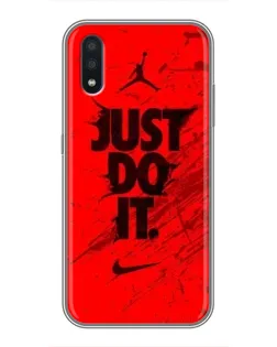 Чехол для Samsung Galaxy M01 (M015) с картинкой «Nike Just Do It»