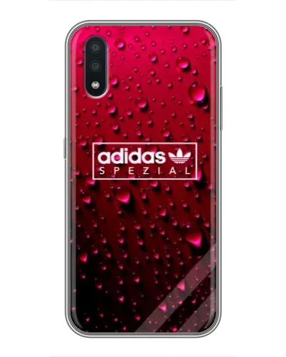 Чехол для Samsung Galaxy M01 (M015) с картинкой «Adidas Gold Marble»