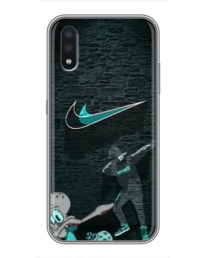 Чехол для Samsung Galaxy M01 (M015) с картинкой «Спортивный арт Nike»