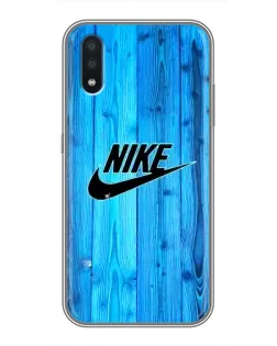 Чехол для Samsung Galaxy M01 (M015) с картинкой «Голубое дерево Nike» Чехол для Samsung Galaxy M01 (M015) с картинкой «Голубое дерево Nike»