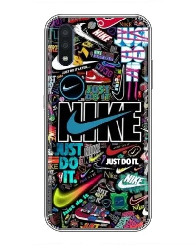 Чехол для Samsung Galaxy M01 (M015) с картинкой «Яркий коллаж Nike» Чехол для Samsung Galaxy M01 (M015) с картинкой «Яркий коллаж Nike»