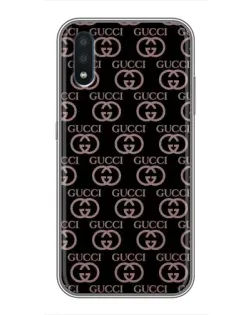 Чехол для Samsung Galaxy M01 (M015) с картинкой «Классическая монограмма Gucci»