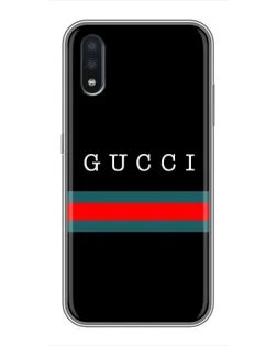 Чехол для Samsung Galaxy M01 (M015) с картинкой «Gucci — красный пояс»
