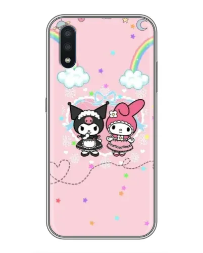 Чехол для Samsung Galaxy M01 (M015) с картинкой «My Melody и Kuromi»