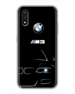 Чехол для Samsung Galaxy M01 (M015) с картинкой «Минималистичный принт BMW M3»