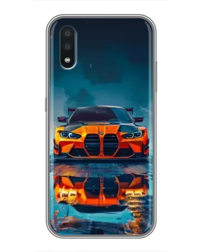 Чехол для Samsung Galaxy M01 (M015) с картинкой «BMW — золотая эмблема» Чехол для Samsung Galaxy M01 (M015) с картинкой «BMW — золотая эмблема»