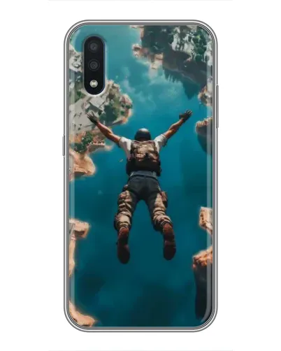 Чехол для Samsung Galaxy M01 (M015) с картинкой «PUBG — свободное падение» Чехол для Samsung Galaxy M01 (M015) с картинкой «PUBG — свободное падение»