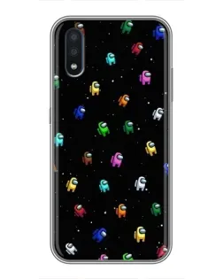 Чехол для Samsung Galaxy M01 (M015) с картинкой «Экипаж Among Us»