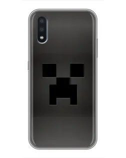 Чехол для Samsung Galaxy M01 (M015) с картинкой «Черный крипер градиент» Чехол для Samsung Galaxy M01 (M015) с картинкой «Черный крипер градиент»