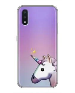 Чехол для Samsung Galaxy M01 (M015) с картинкой «Единорог градиент»