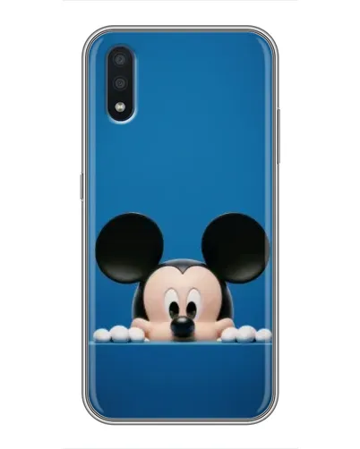 Чехол для Samsung Galaxy M01 (M015) с картинкой «Микки выглядывает» Чехол для Samsung Galaxy M01 (M015) с картинкой «Микки выглядывает»