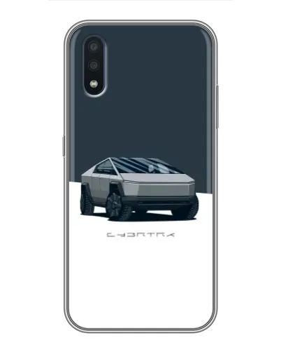 Чехол для Samsung Galaxy M01 (M015) с картинкой «Серебристый Cybertruck Tesla» Чехол для Samsung Galaxy M01 (M015) с картинкой «Серебристый Cybertruck Tesla»