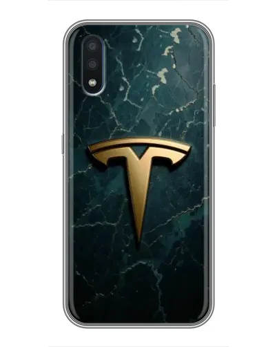 Чехол для Samsung Galaxy M01 (M015) с картинкой «Мраморная Tesla Gold» Чехол для Samsung Galaxy M01 (M015) с картинкой «Мраморная Tesla Gold»
