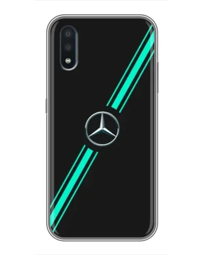 Чехол для Samsung Galaxy M01 (M015) с картинкой «Спортивные линии Mercedes» Чехол для Samsung Galaxy M01 (M015) с картинкой «Спортивные линии Mercedes»