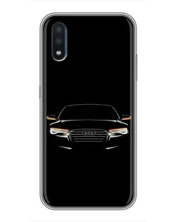 Чехол для Samsung Galaxy M01 (M015) с картинкой «Audi — ночной контур» Чехол для Samsung Galaxy M01 (M015) с картинкой «Audi — ночной контур»
