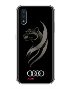 Чехол для Samsung Galaxy M01 (M015) с картинкой «Графика — пантера и Audi» Чехол для Samsung Galaxy M01 (M015) с картинкой «Графика — пантера и Audi»