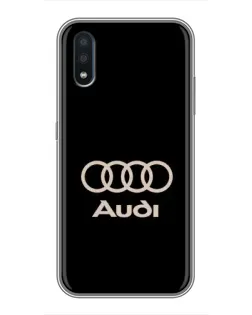 Чехол для Samsung Galaxy M01 (M015) с картинкой «Audi — золотой логотип» Чехол для Samsung Galaxy M01 (M015) с картинкой «Audi — золотой логотип»