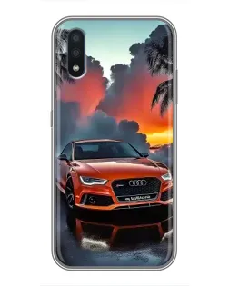 Чехол для Samsung Galaxy M01 (M015) с картинкой «Audi — закат» Чехол для Samsung Galaxy M01 (M015) с картинкой «Audi — закат»
