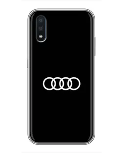 Чехол для Samsung Galaxy M01 (M015) с картинкой «Audi White Logo» Чехол для Samsung Galaxy M01 (M015) с картинкой «Audi White Logo»