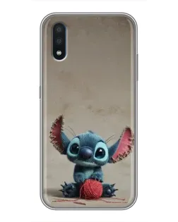 Чехол для Samsung Galaxy M01 (M015) с картинкой «Стич на коричневом фоне» Чехол для Samsung Galaxy M01 (M015) с картинкой «Стич на коричневом фоне»