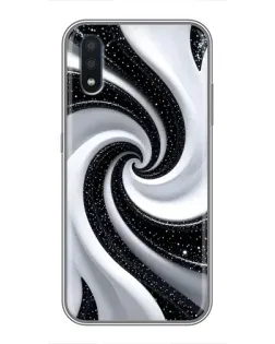 Чехол для Samsung Galaxy M01 (M015) с картинкой «Черно-белая спираль» Чехол для Samsung Galaxy M01 (M015) с картинкой «Черно-белая спираль»