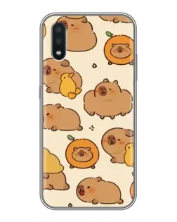 Чехол для Samsung Galaxy M01 (M015) с картинкой «Капибары с апельсинами» Чехол для Samsung Galaxy M01 (M015) с картинкой «Капибары с апельсинами»