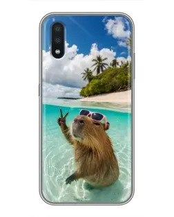 Чехол для Samsung Galaxy M01 (M015) с картинкой «Капибара на море» Чехол для Samsung Galaxy M01 (M015) с картинкой «Капибара на море»