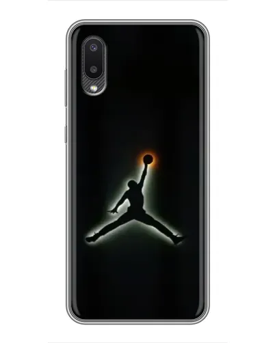 Чехол для Samsung Galaxy M02 (M022) с картинкой «Jordan Gradient Logo»