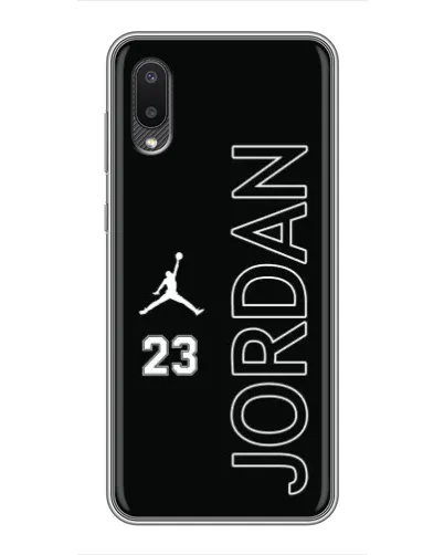Чехол для Samsung Galaxy M02 (M022) с картинкой «Jordan Vertical»