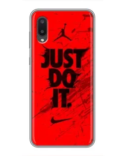Чехол для Samsung Galaxy M02 (M022) с картинкой «Nike Just Do It»