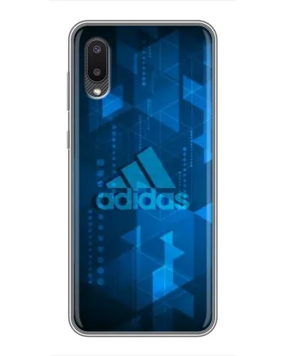 Чехол для Samsung Galaxy M02 (M022) с картинкой «Adidas Sport Art»