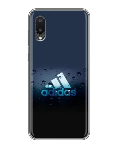 Чехол для Samsung Galaxy M02 (M022) с картинкой «Adidas Water Drops»