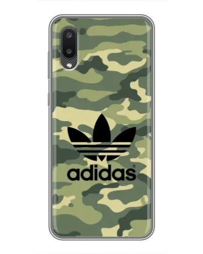 Чехол для Samsung Galaxy M02 (M022) с картинкой «Милитари стиль Adidas»